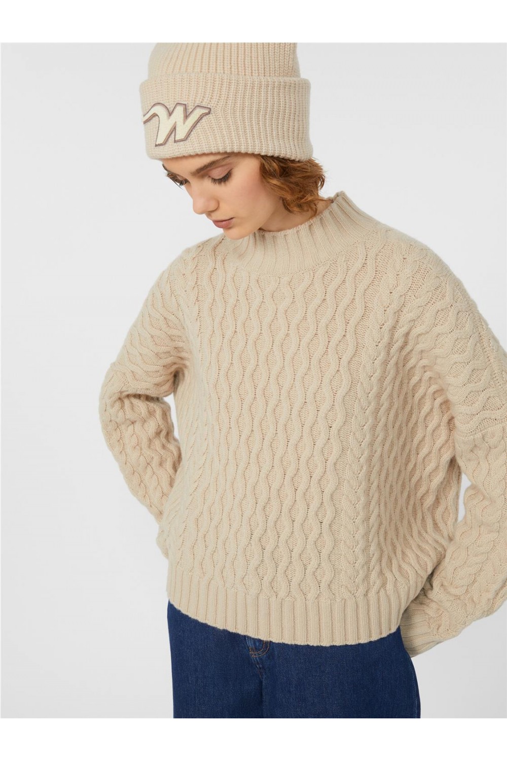 Jersey de punto de mujer...