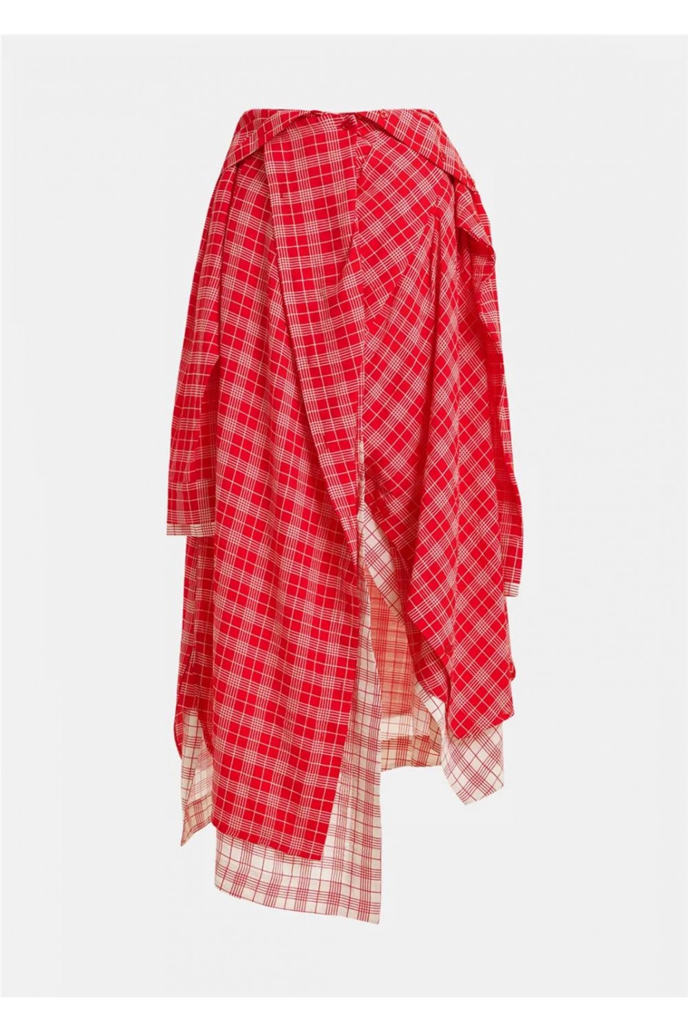 Falda asimétrica de mujer... 2