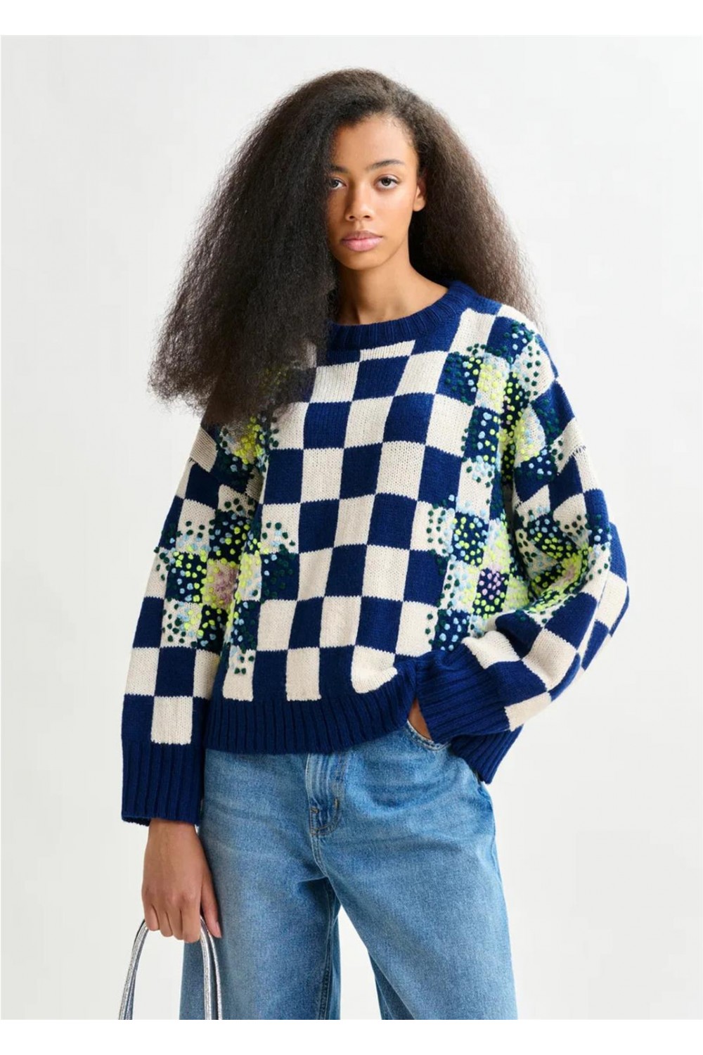 Jersey de punto de mujer...