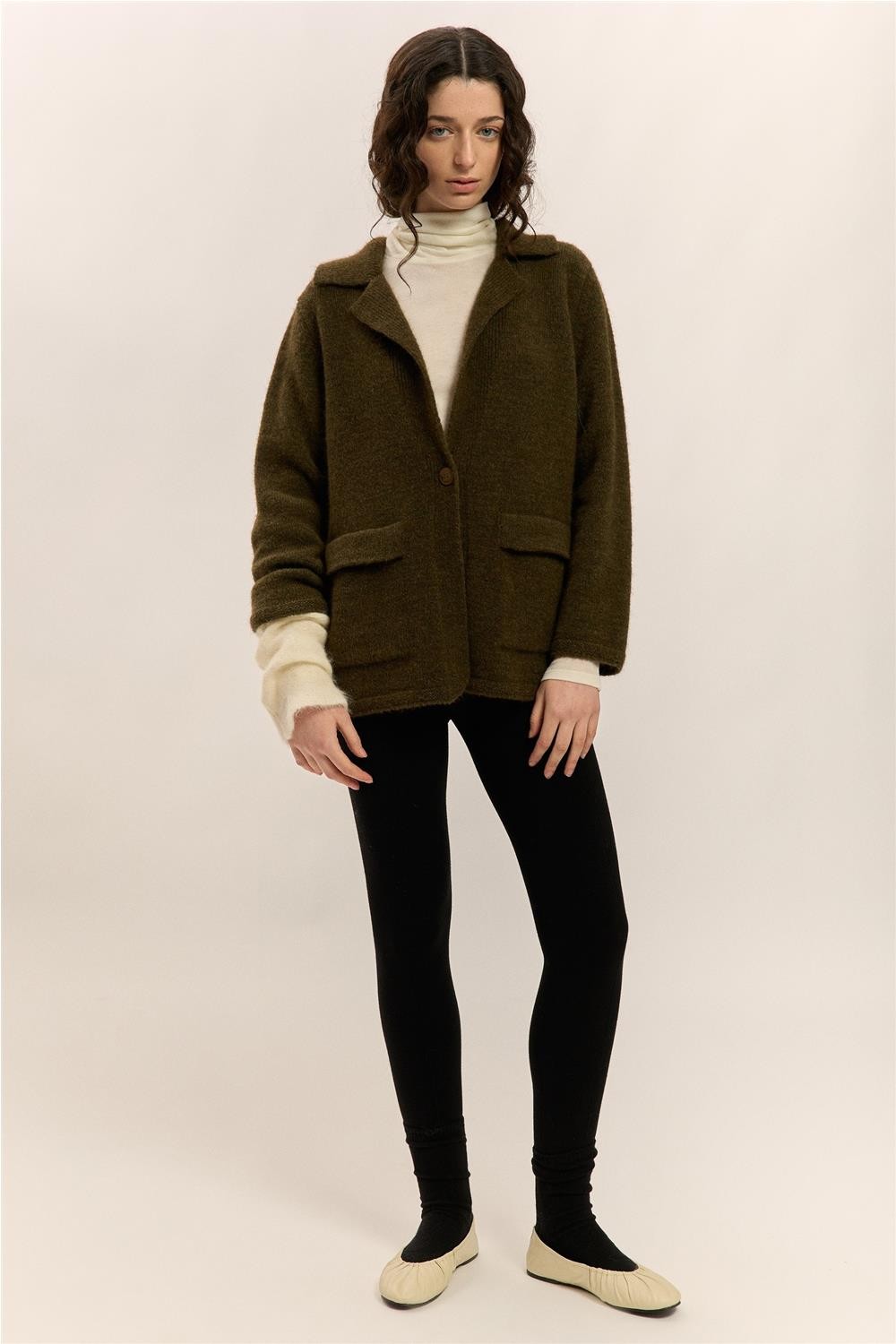 Americana de mujer de punto...