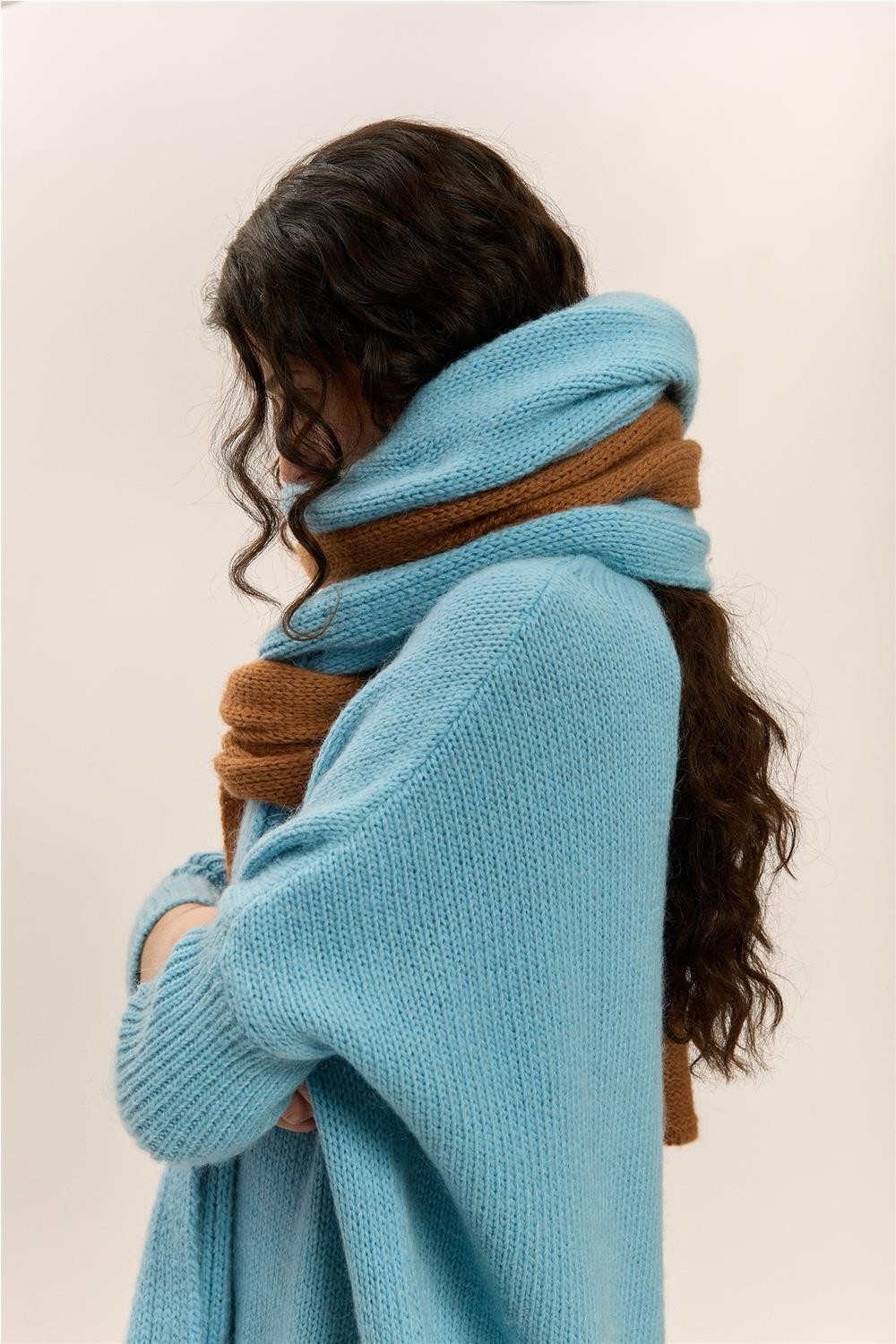 Bufanda de punto de mujer... 2