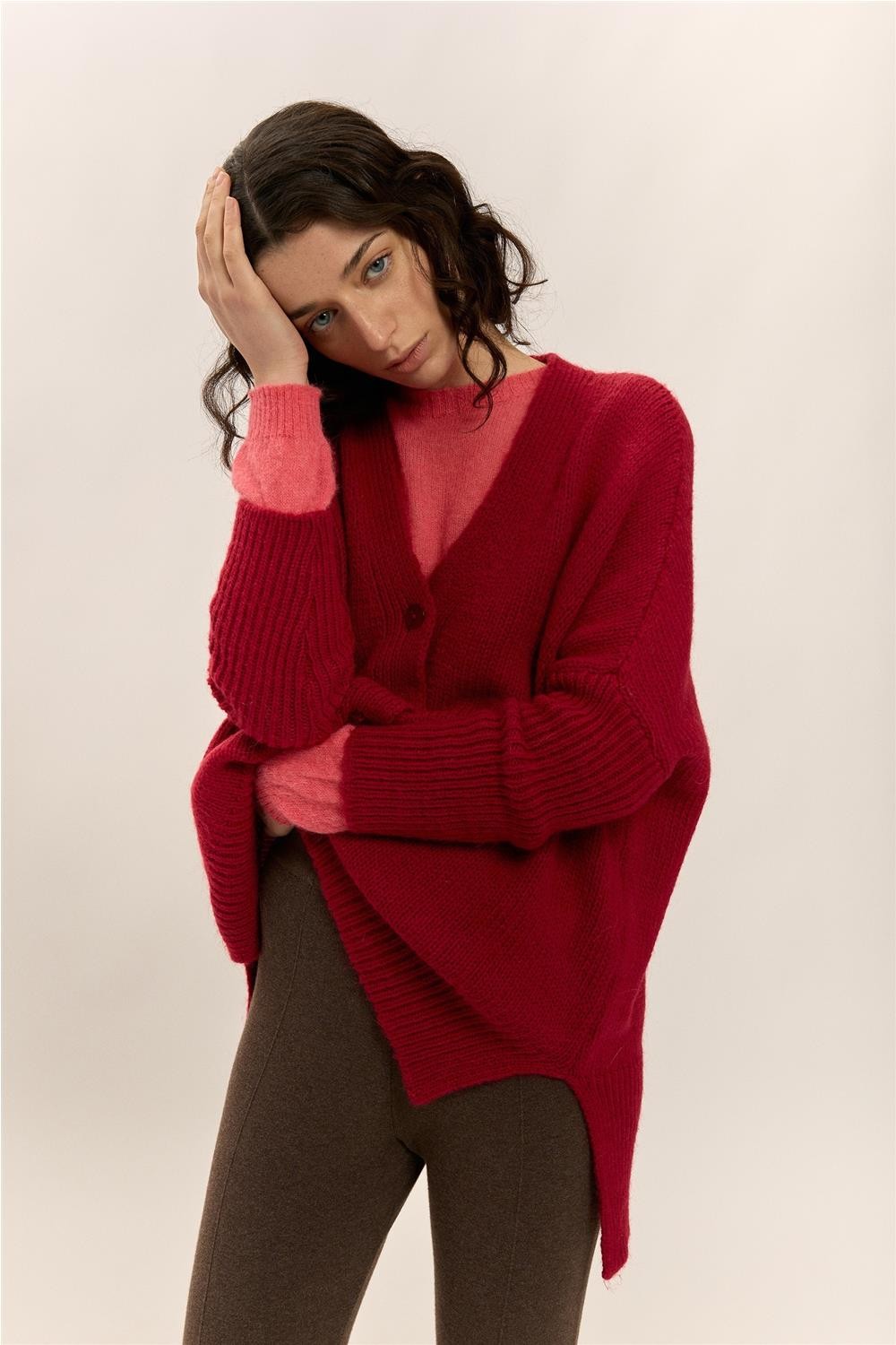 Chaqueta de punto de mujer...