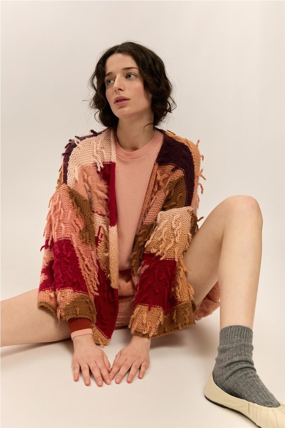 Chaqueta de punto de mujer...