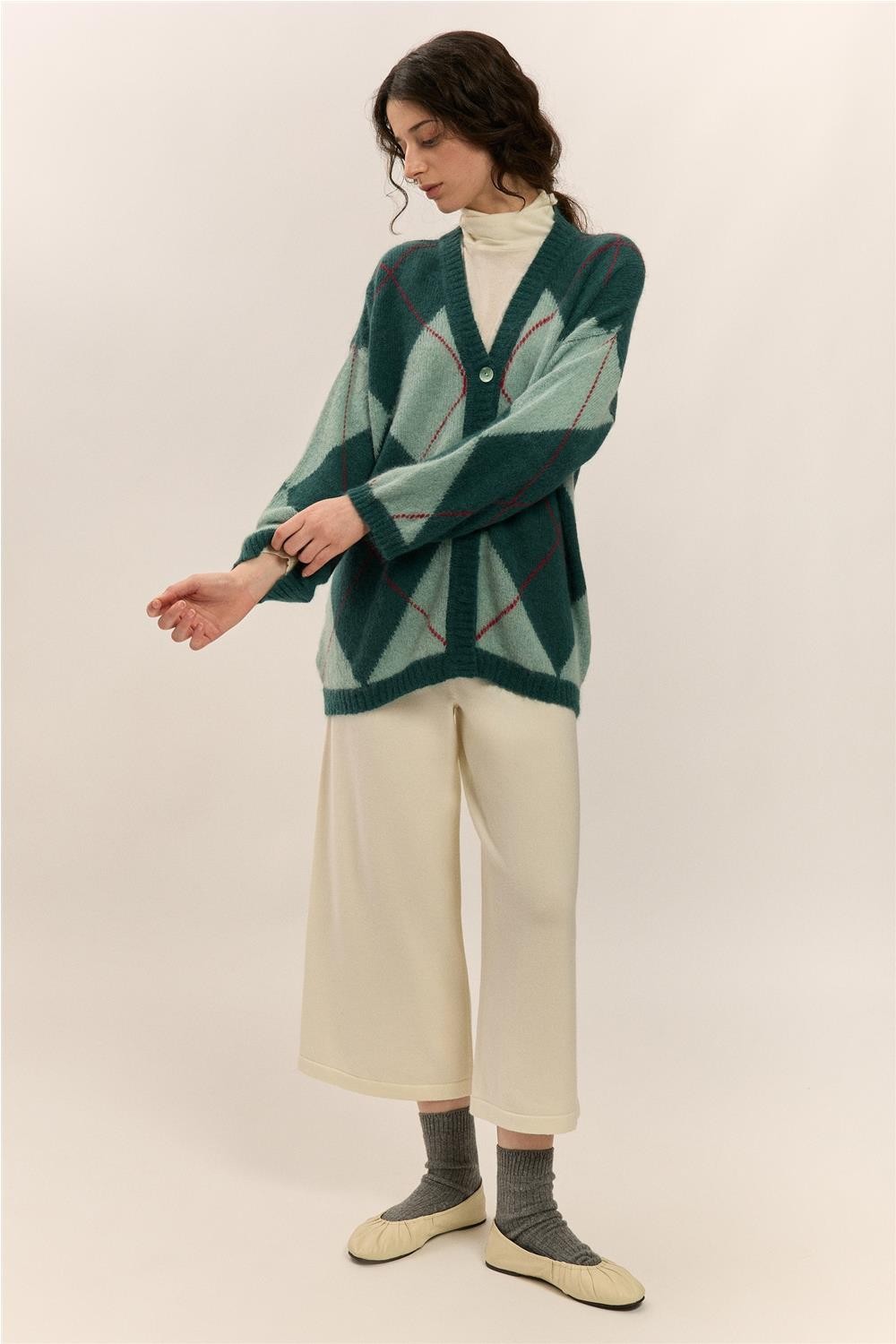 Chaqueta de punto de mujer...