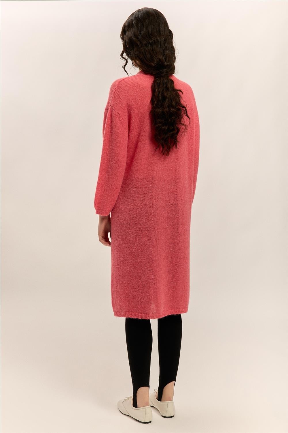 Chaqueta de punto larga de... 2