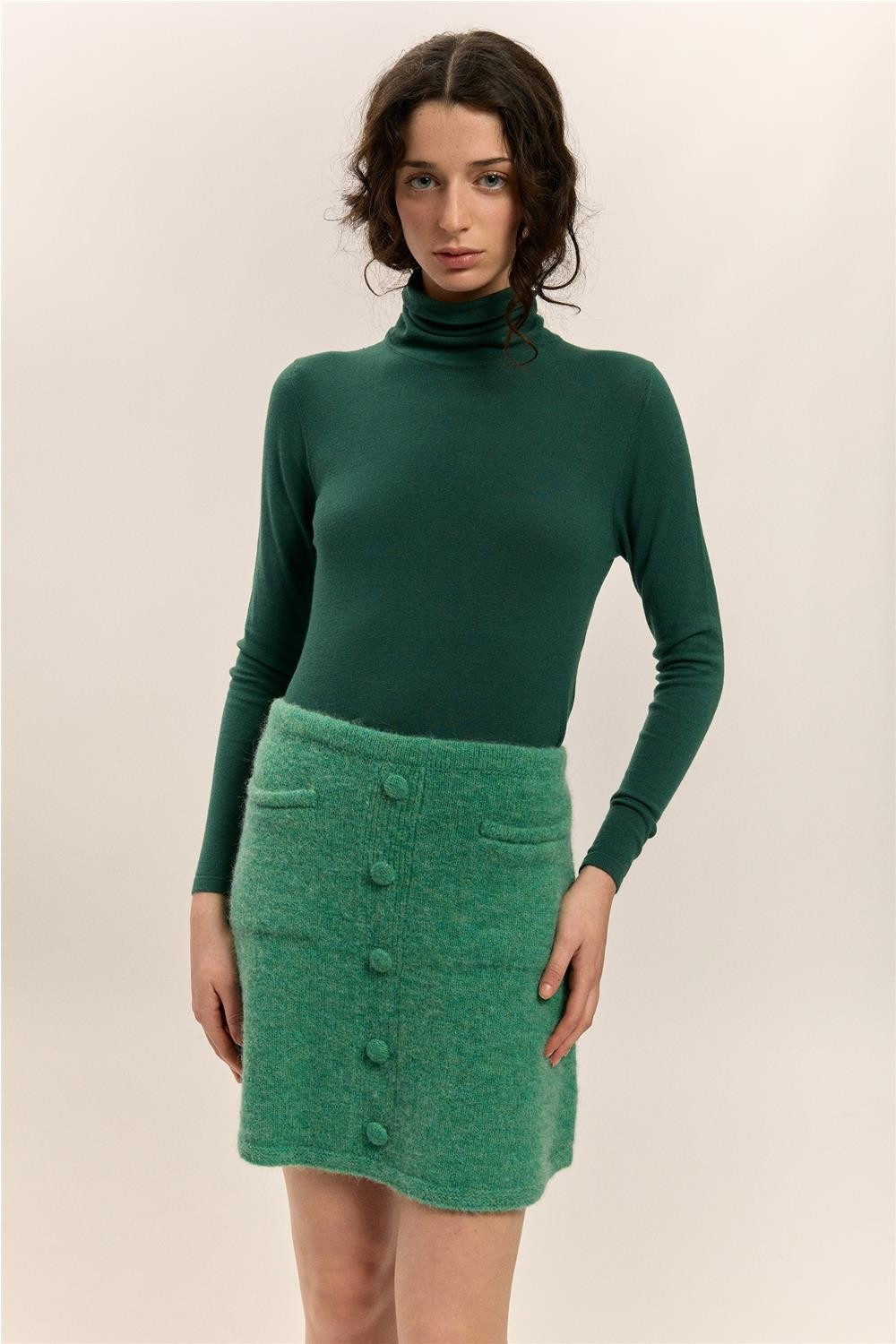 Jersey de punto de mujer...