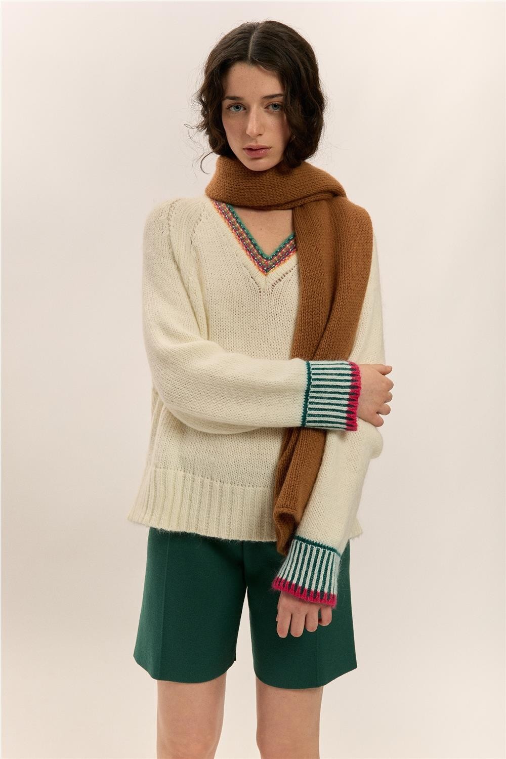 Jersey de punto de mujer...