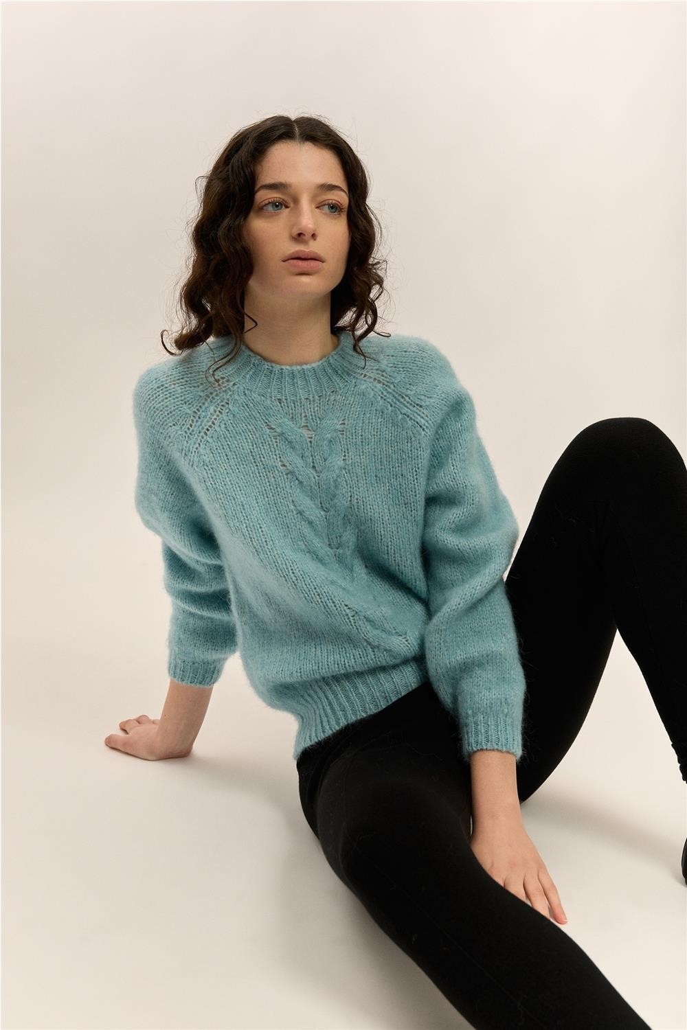 Jersey de punto de mujer...