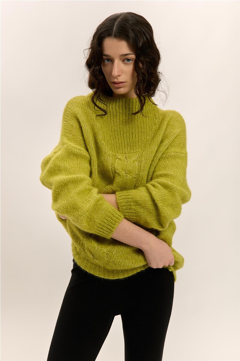 Jersey de punto de mujer...