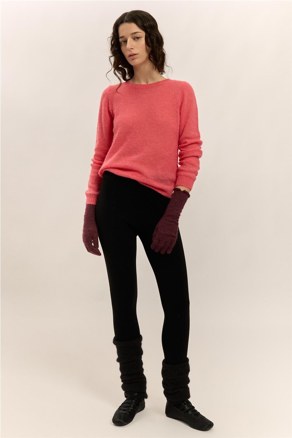 Jersey de punto de mujer...