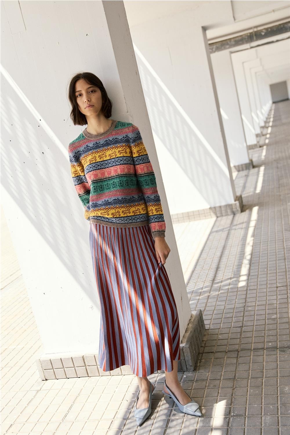 Jersey de punto de mujer...