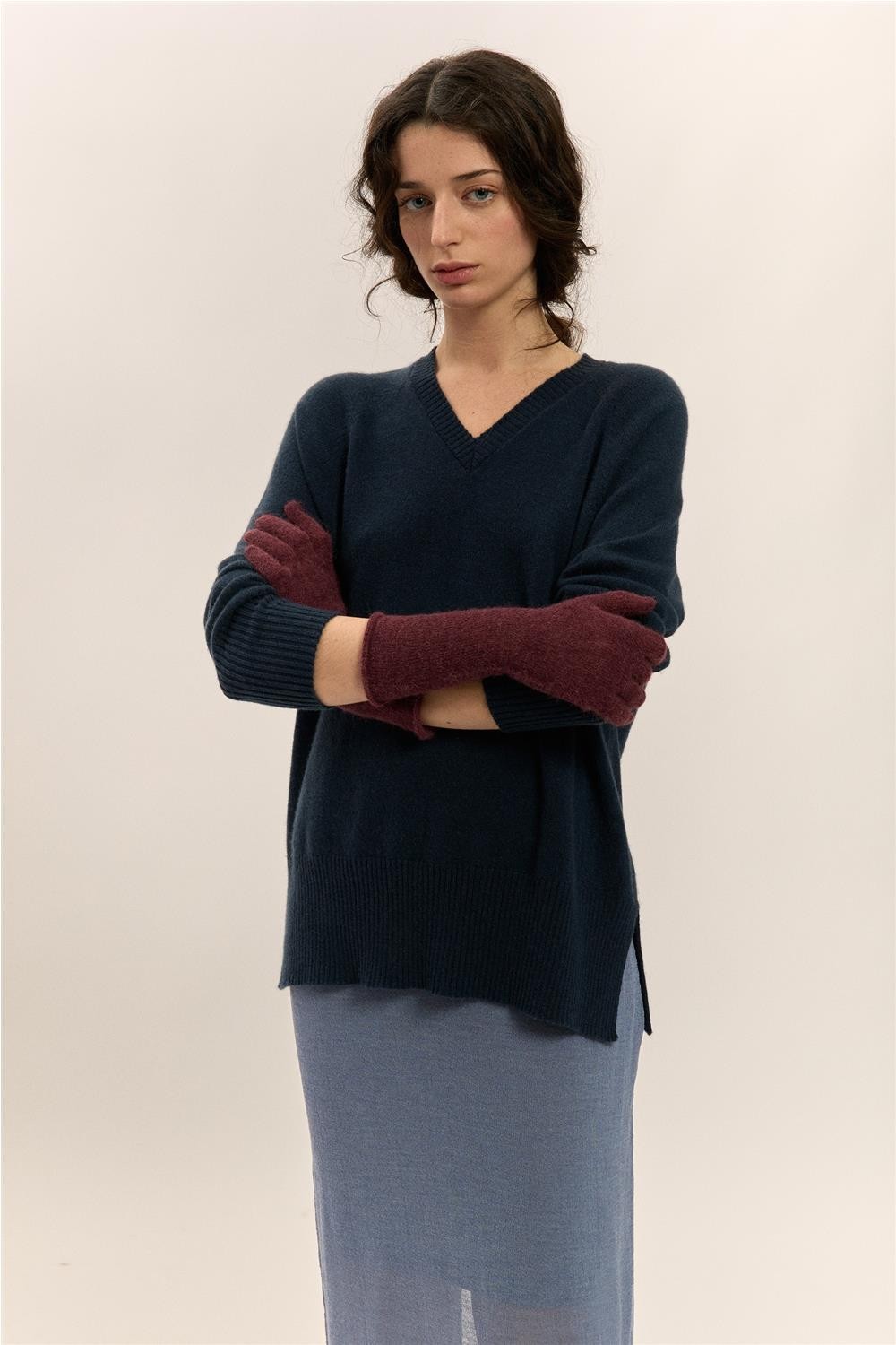 Jersey de punto de mujer...