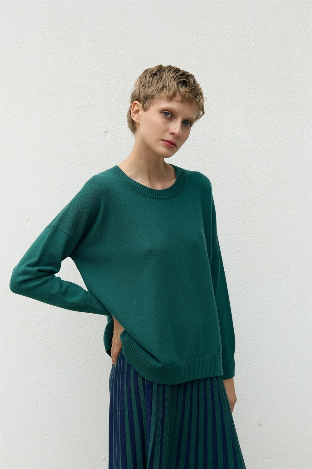 Jersey de punto de mujer...