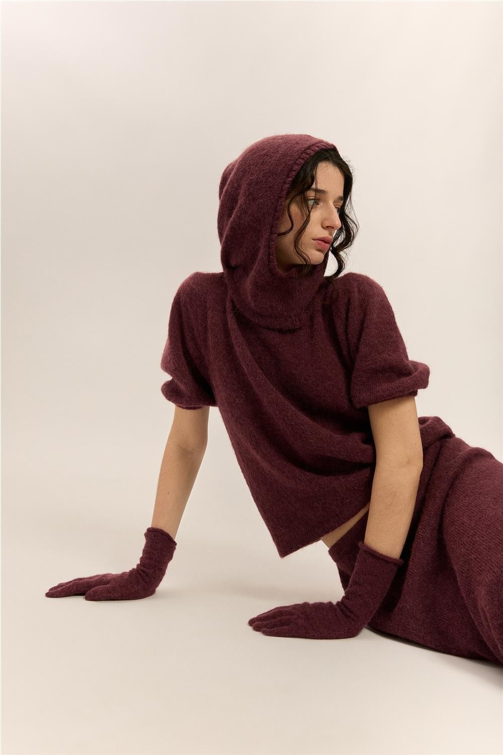 Jersey de punto de mujer...