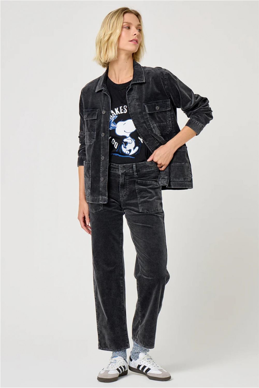 Pantalón de pana de mujer...