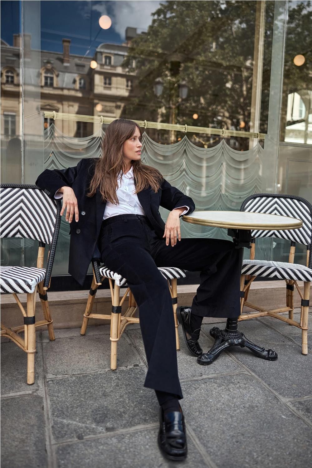 Pantalón de pana de mujer...