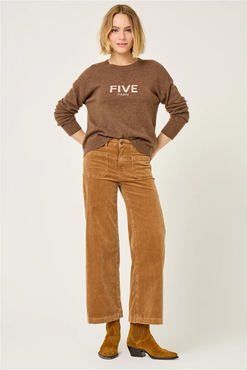 Pantalón de pana de mujer...