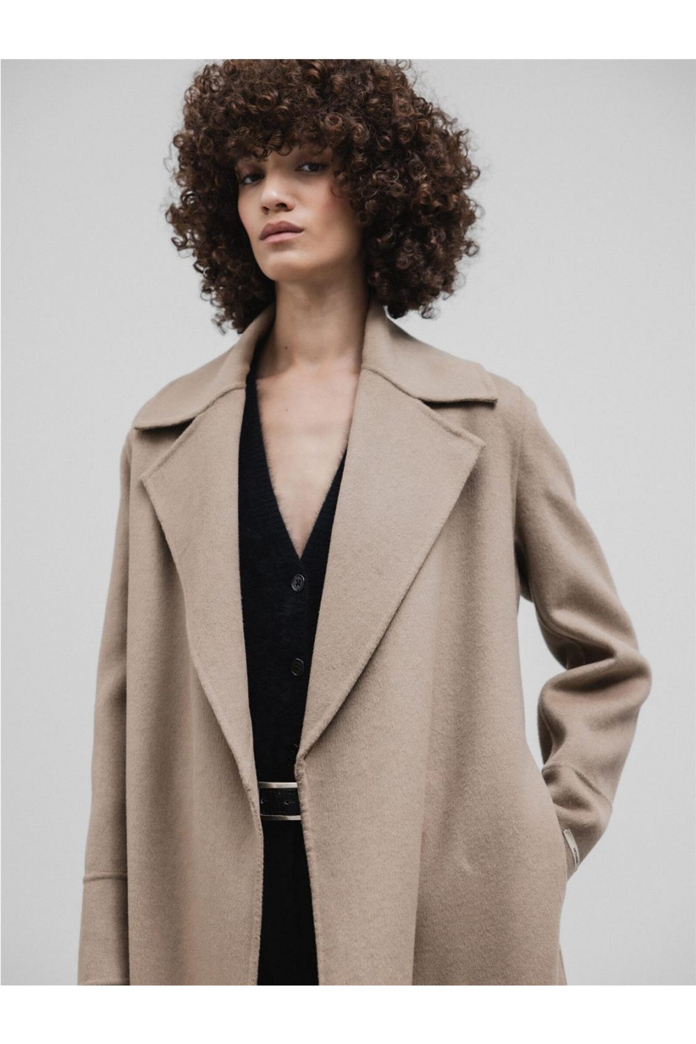 Abrigo largo de mujer de... 2