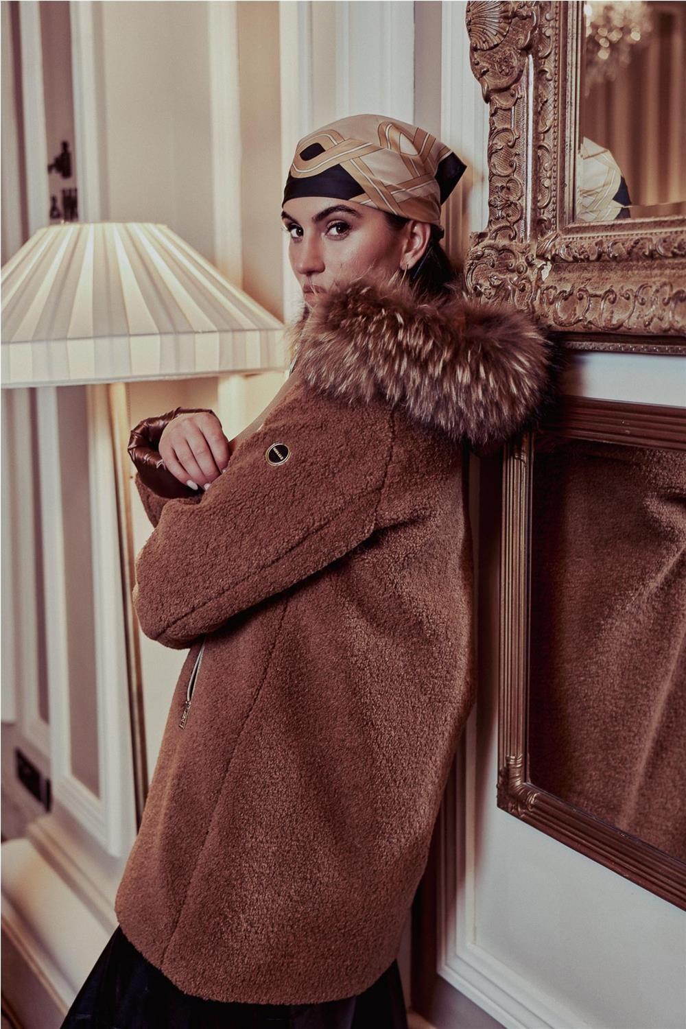 Abrigo largo medio de mujer... 2