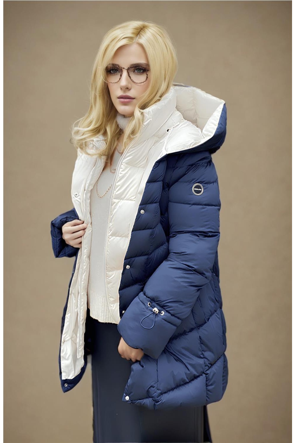 Plumas sintético de mujer...