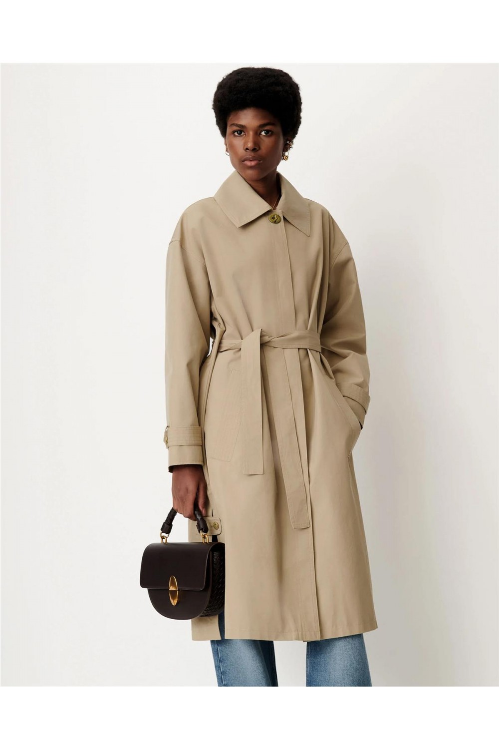 Gabardina larga de mujer... 2