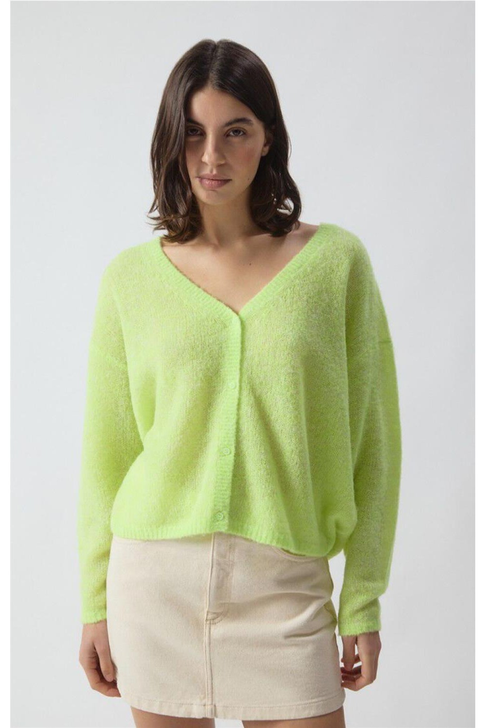 Chaqueta de punto de mujer...