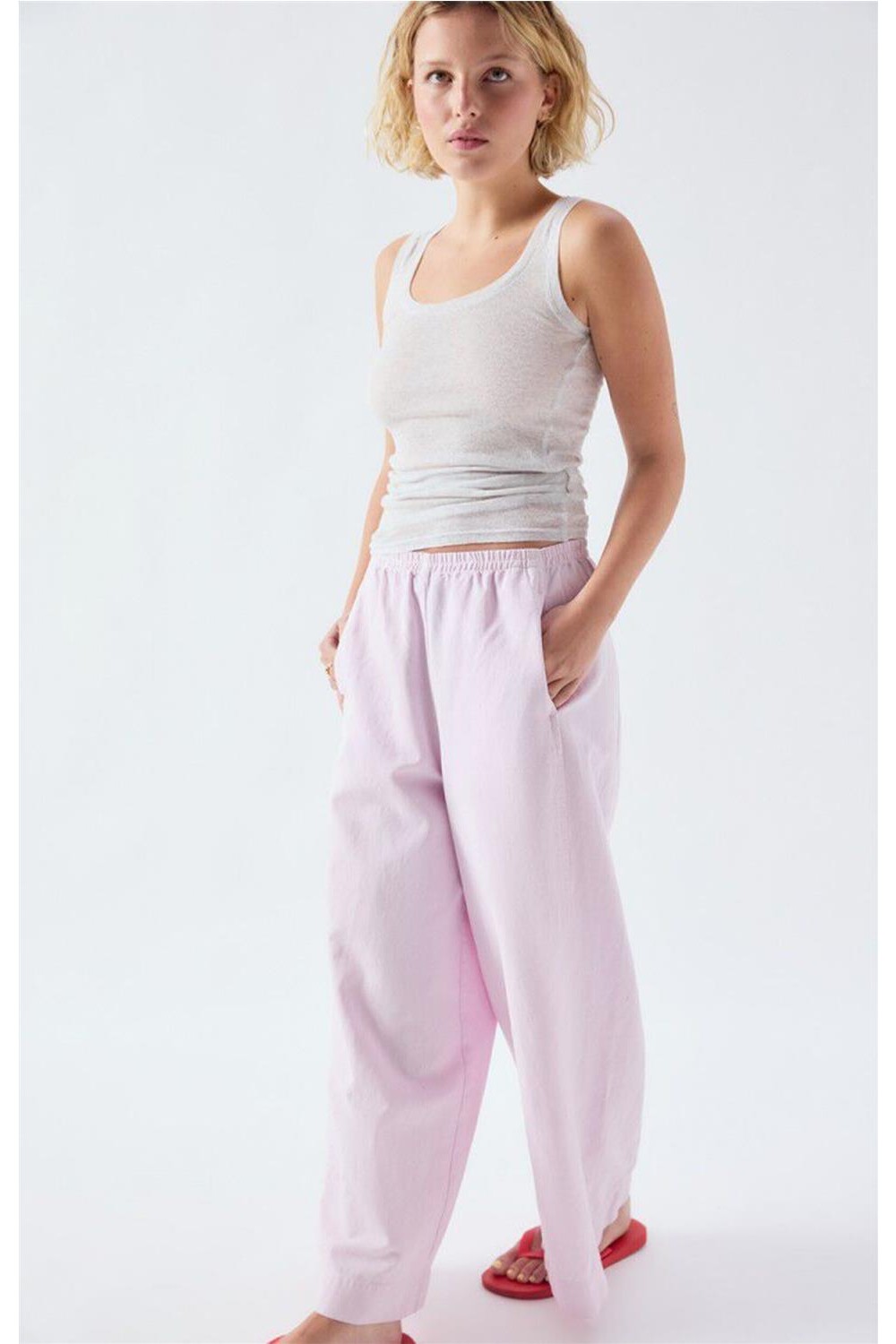 Pantalón de loneta de mujer...