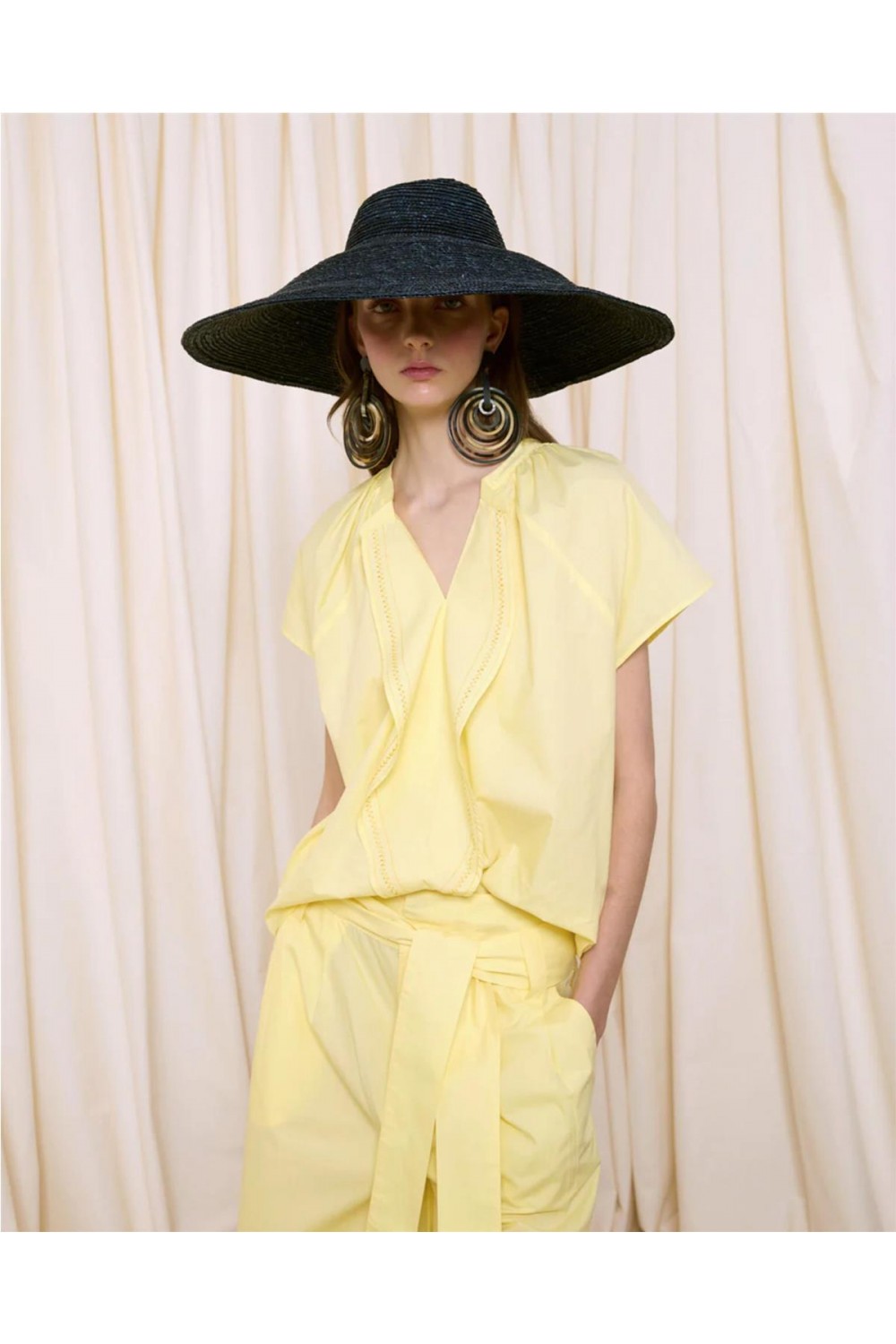 Blusa de mujer popelín Is...