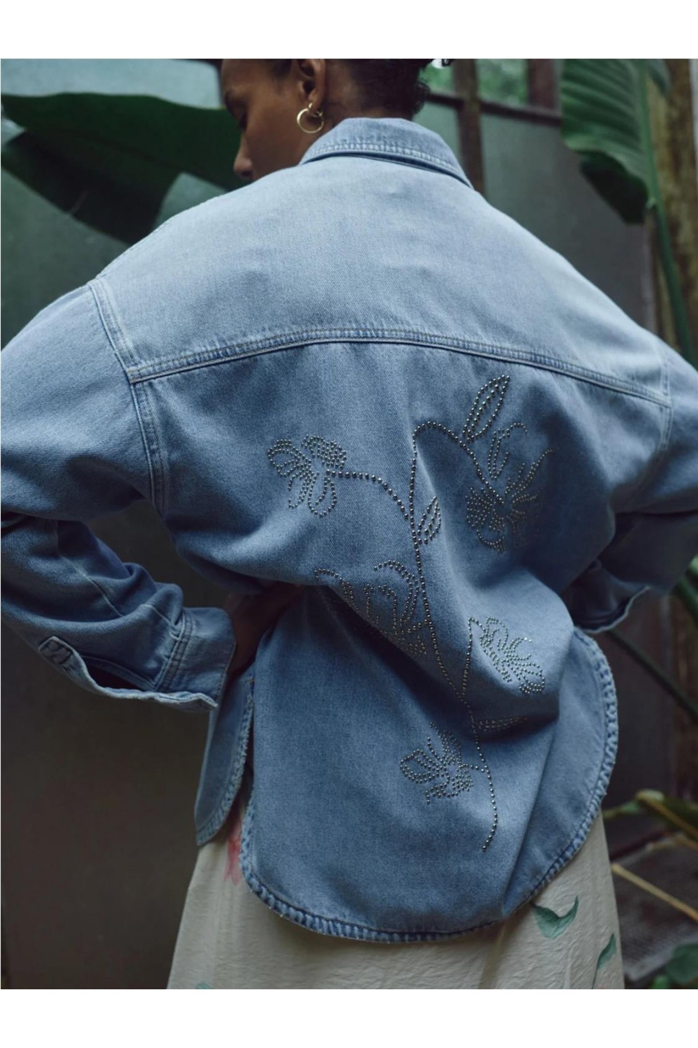 Cazadora vaquera de mujer...