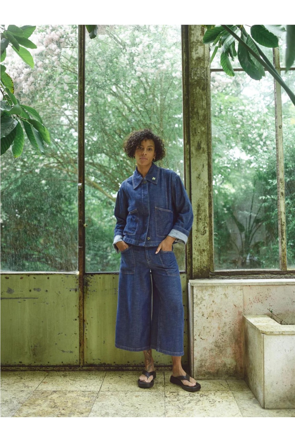 Pantalón vaquero de mujer...