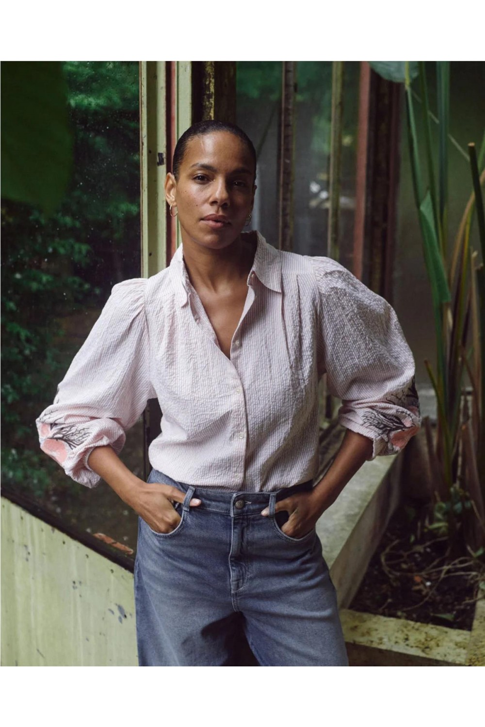 Camisa de mujer MMCiu Oxfo...