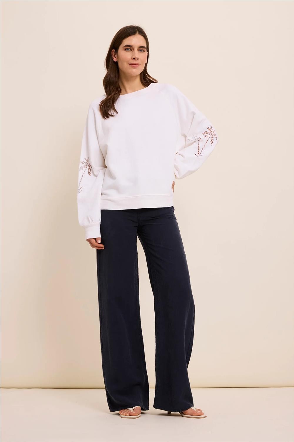 Sudadera de mujer encaje... 2