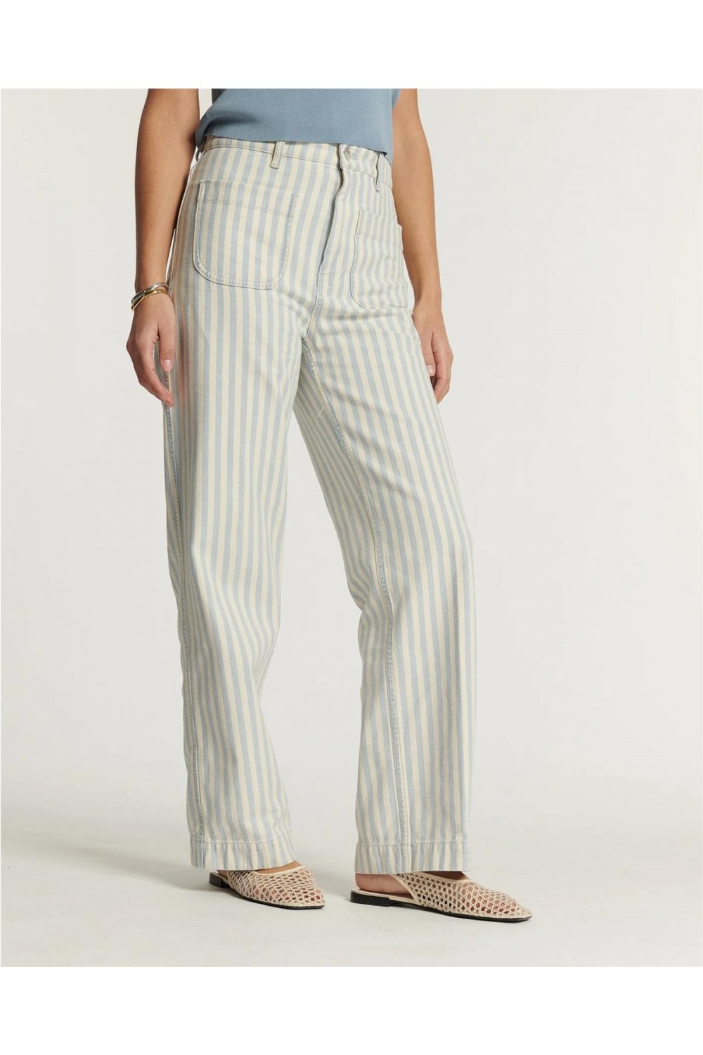 Pantalón de loneta de mujer...