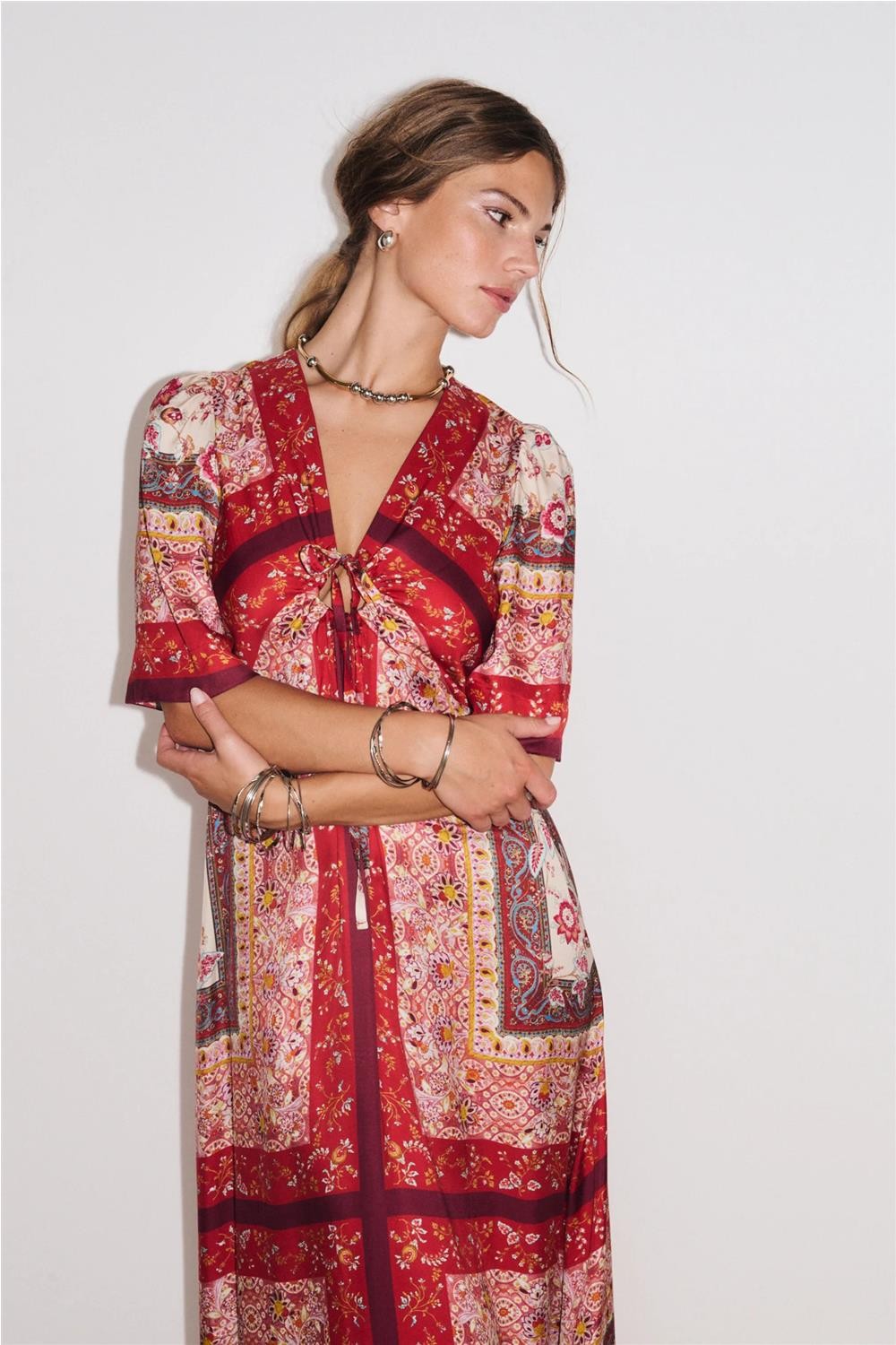 Vestido largo de mujer... 2