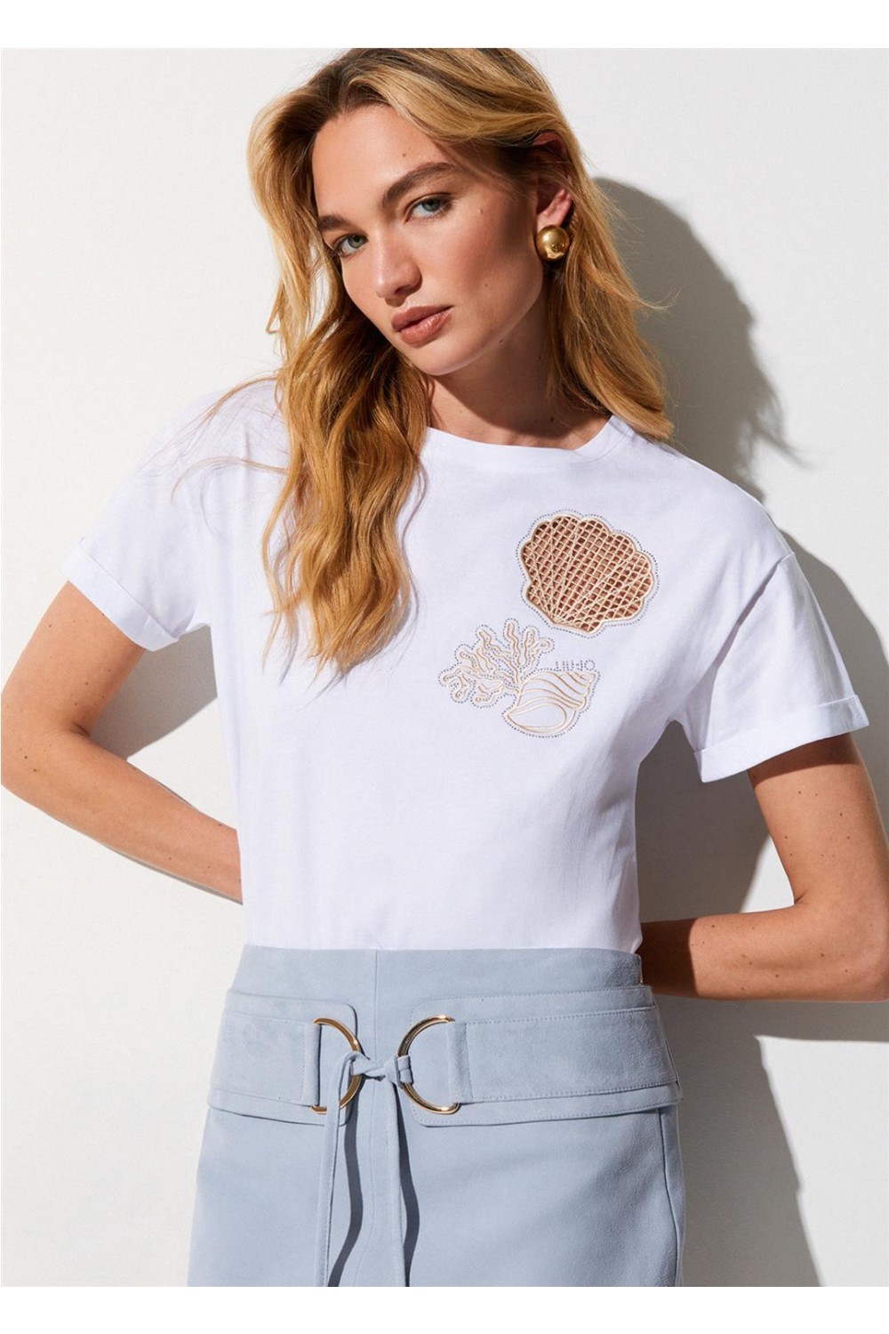 Camiseta de mujer a jour... 2