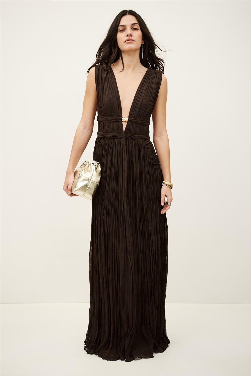 Vestido largo de mujer...