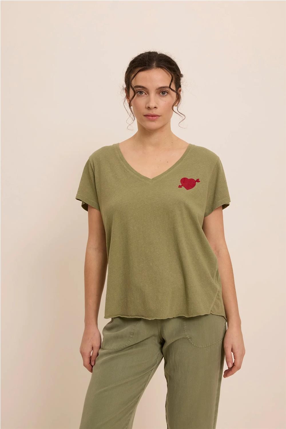 Camiseta de mujer corazón... 2
