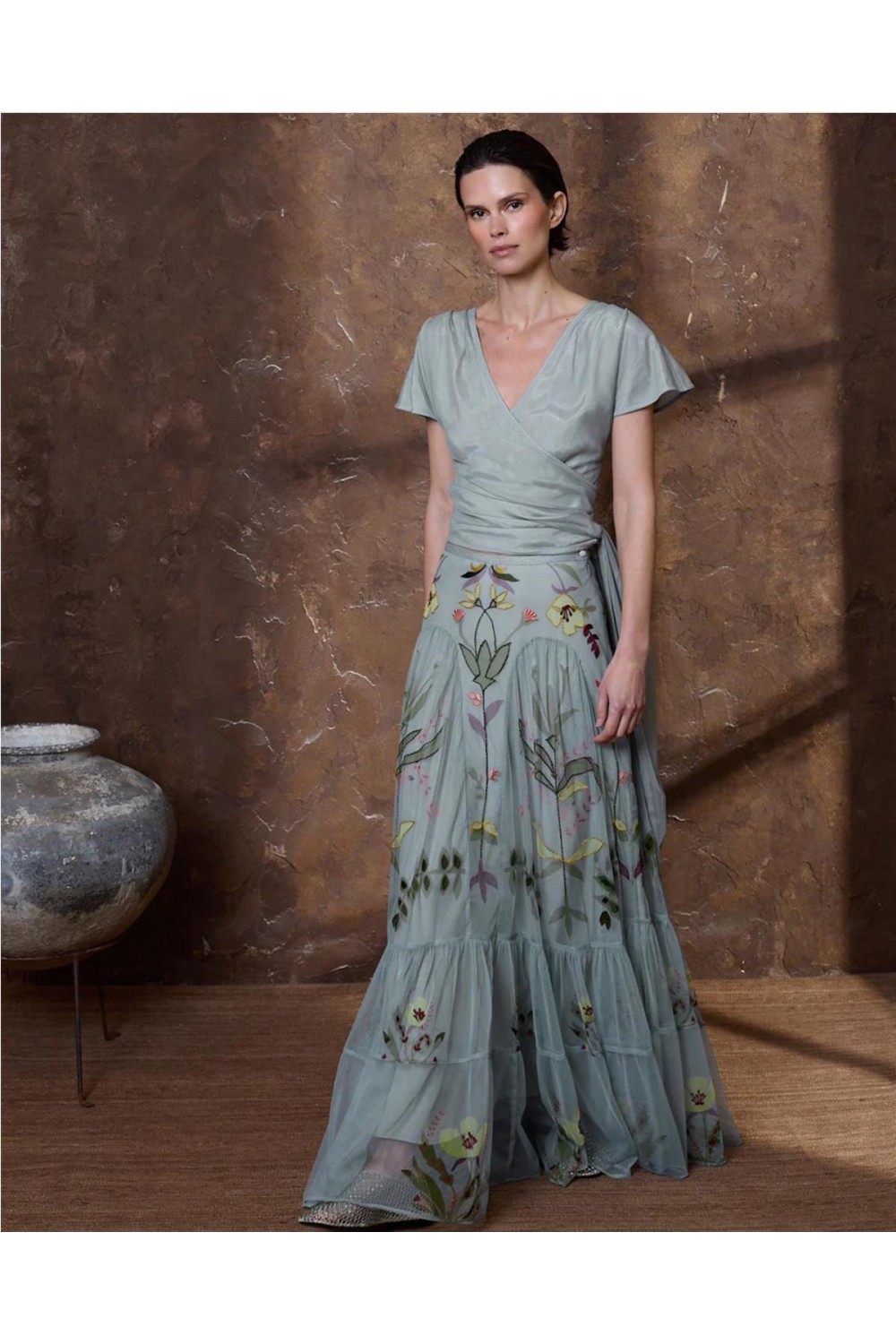 Falda larga de mujer...