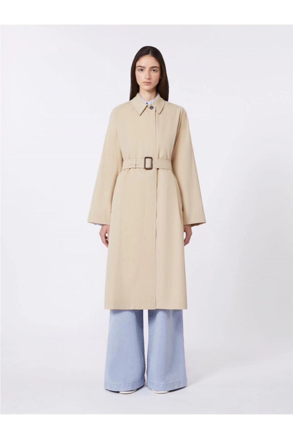 Gabardina midi de mujer... 2