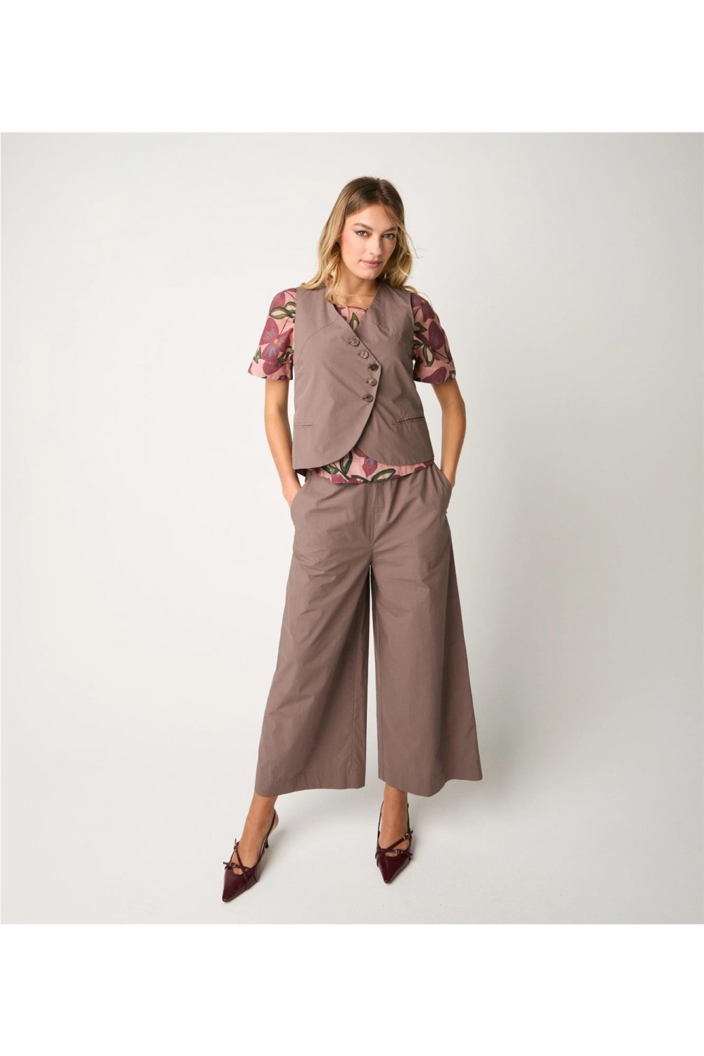 Camiseta de mujer flores... 2