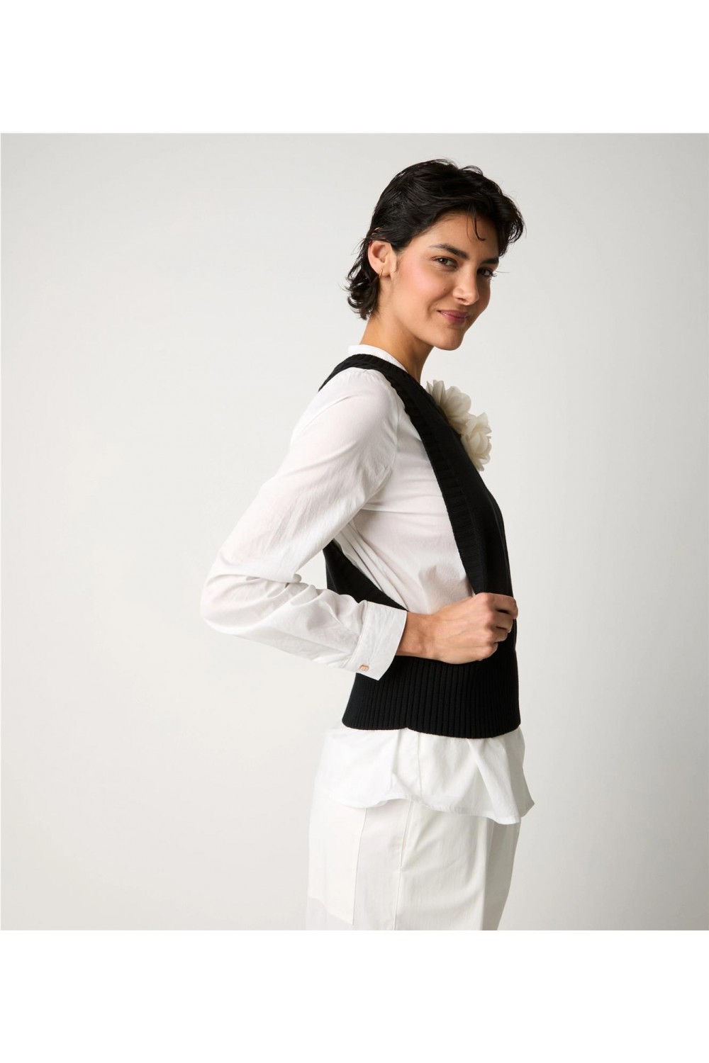 Chaleco de punto de mujer... 2