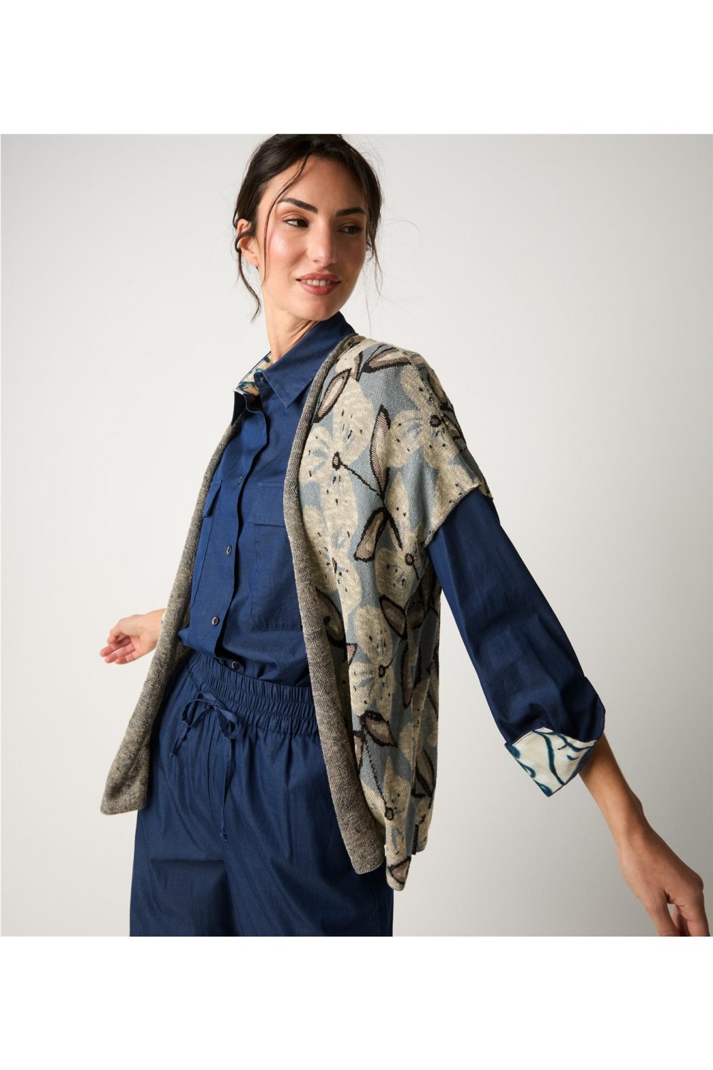 Chaqueta de punto de mujer...