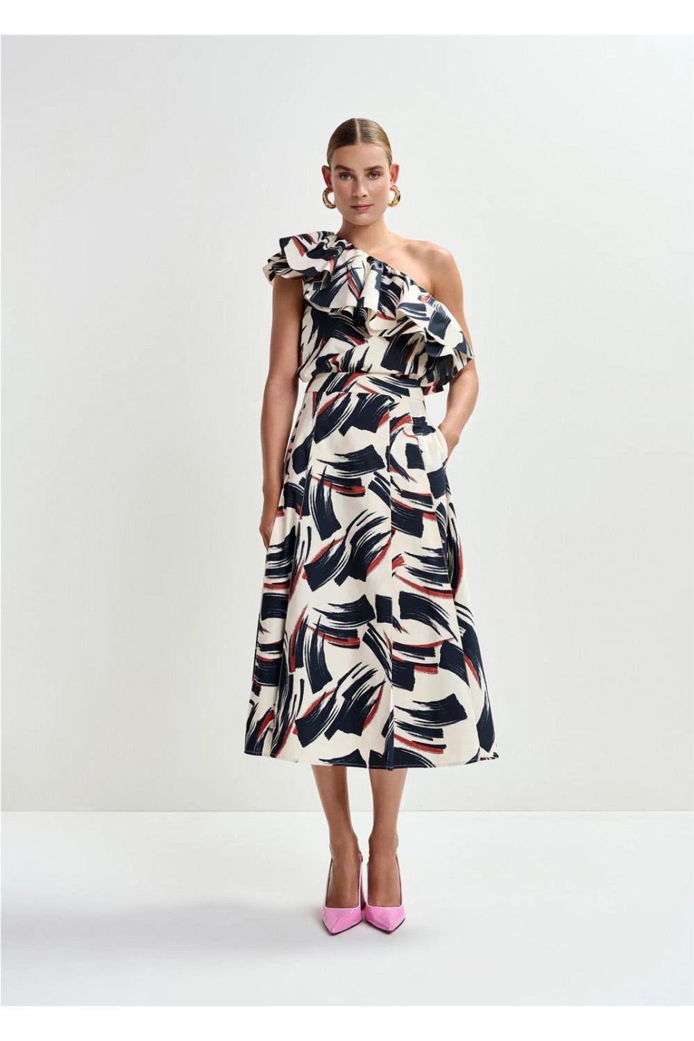 Falda midi de mujer JAELYN... 2