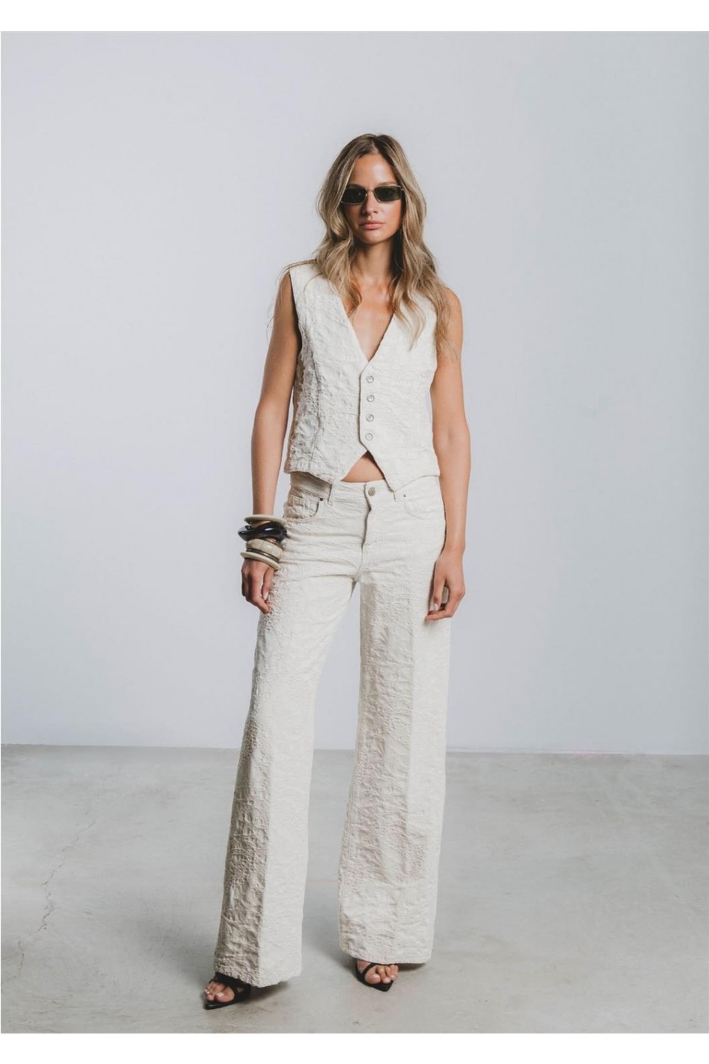 Pantalón de loneta de mujer...