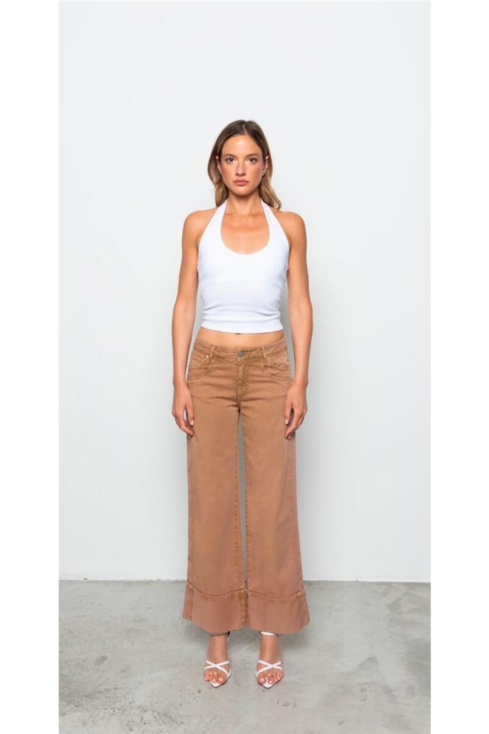 Pantalón de loneta de mujer...