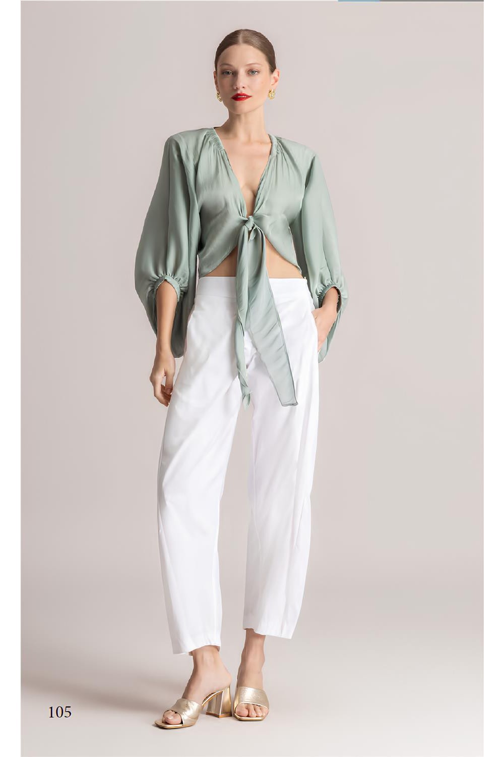Kimono de mujer satinado... 2