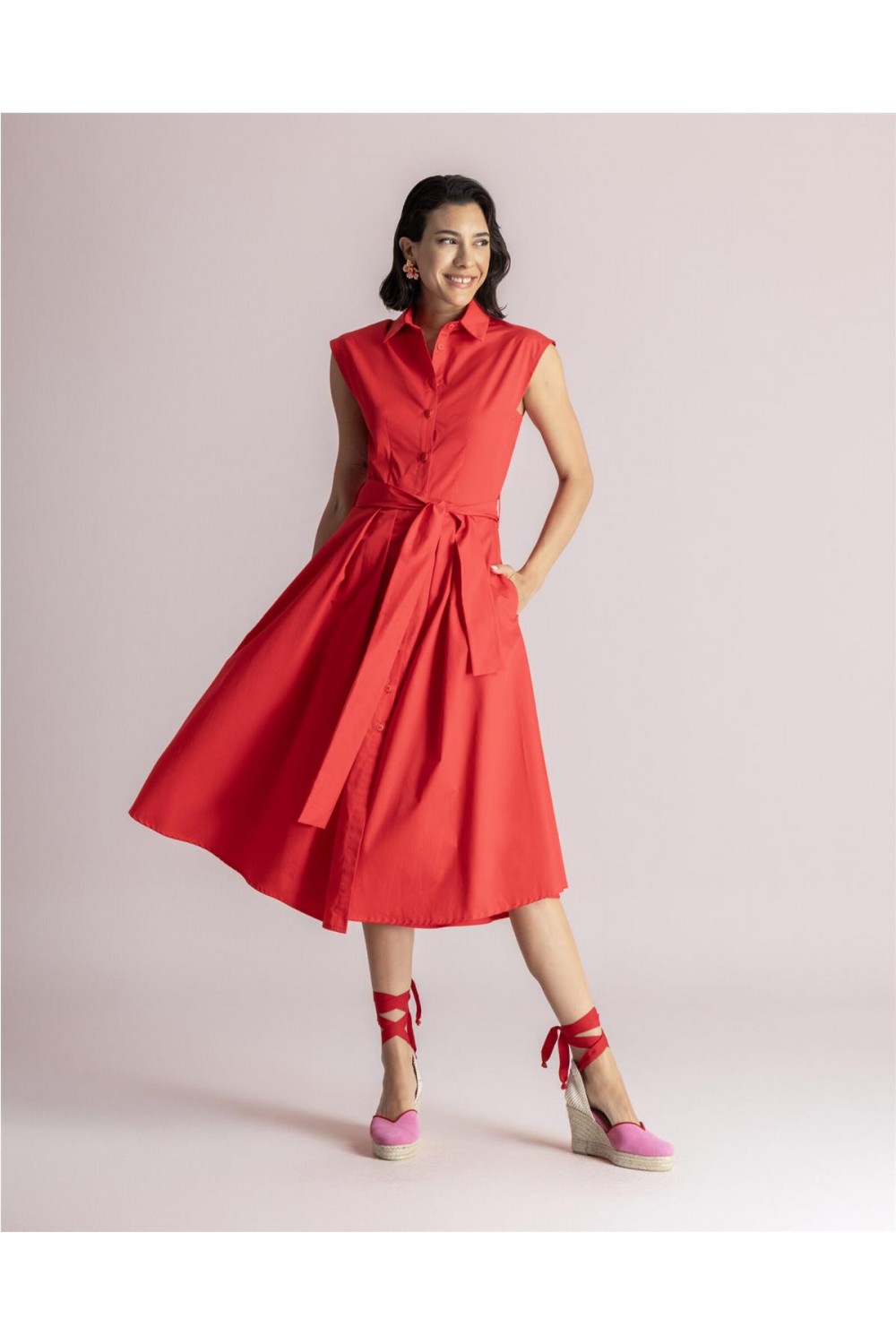 Vestido de mujer camisero...