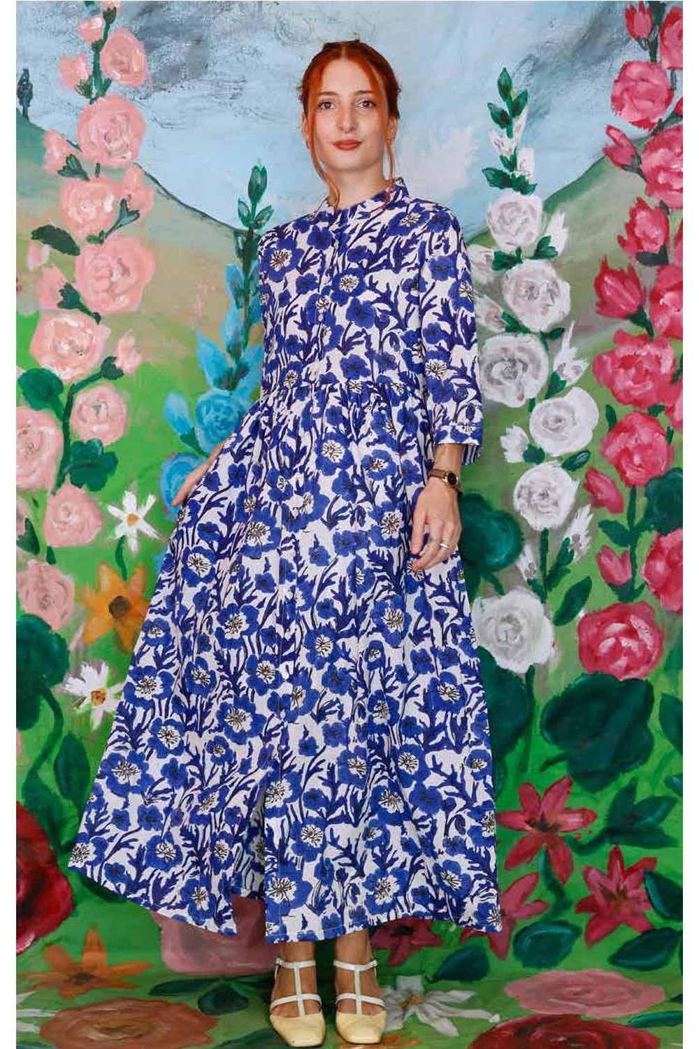 Vestido largo de mujer...