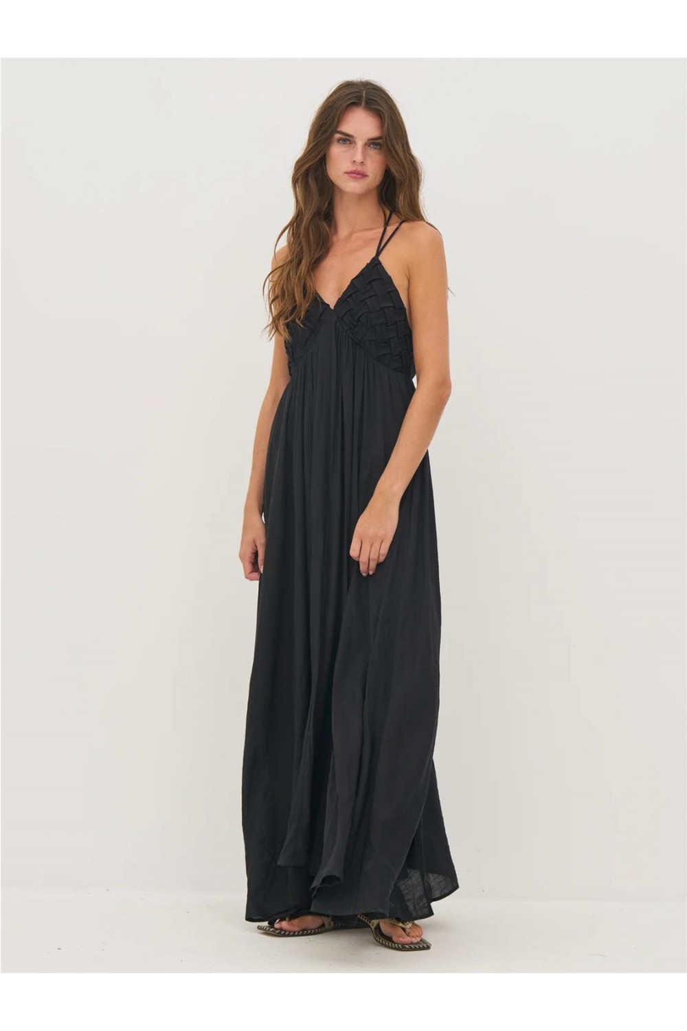 Vestido largo de mujer...