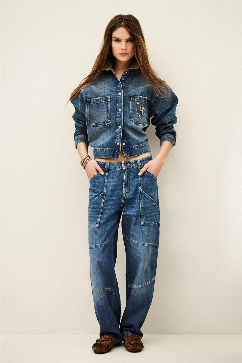 Pantalón vaquero de mujer...